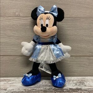 Disneyland 60th Anniversary Diamond Celebration Minnie Mouse 9" Plush